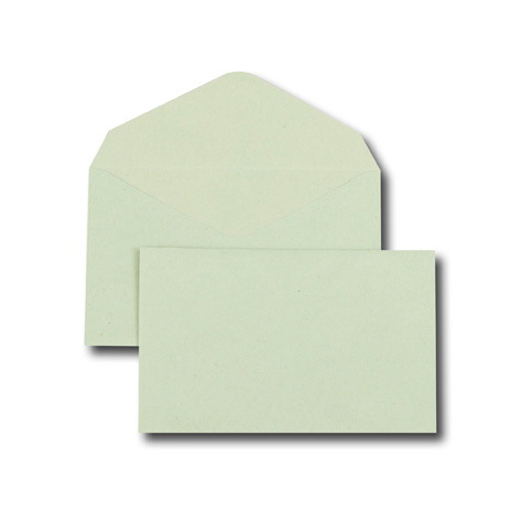 Boîte de 1000 enveloppes élection recyclées vertes 90x140 80 g/m²