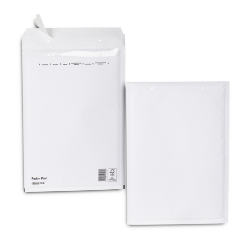 Boite de 100 pochettes bulles d'air G 75 g/m² bande de protection