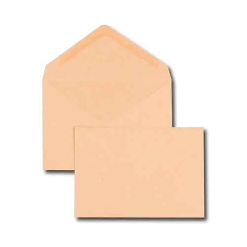Boîte de 500 enveloppes recyclées vélin bulle C6 114x162 80 g/m² gommées