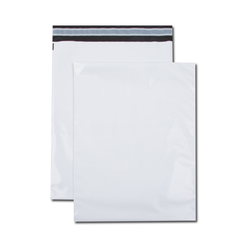 Paquet de 100 pochettes polyéthylène 310x410 bande de protection