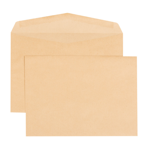 Boîte de 250 enveloppes kraft brun C4 229x324 90 g/m² gommées