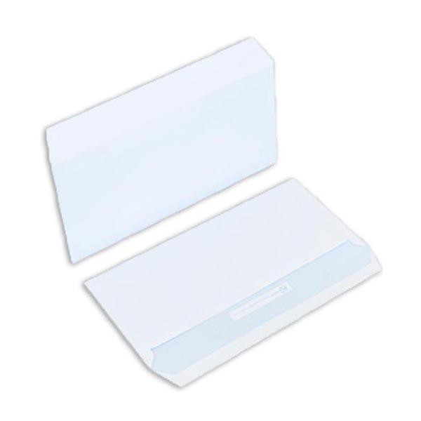 Boîte de 500 enveloppes blanches DL 110x220 90 g/m² bande de protection - ESP110