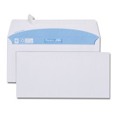 Boîte de 500 enveloppes blanches C6/C5 114x229 80 g/m² bande de protection