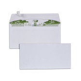 Boite de 500 enveloppes extra blanches 100% recyclées DL 110x220 90 g/m² bande de protection