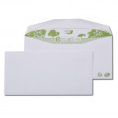 Boite de 1000 enveloppes patte trapèze blanches C6/C5 115x229 80 g/m² gommées