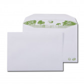 Boite de 500 enveloppes patte trapèze blanches C5 162x229 80 g/m² gommées