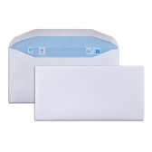 Boite de 1000 enveloppes patte trapèze blanches C6/C5 114x229 80 g/m² gommées - EMP114